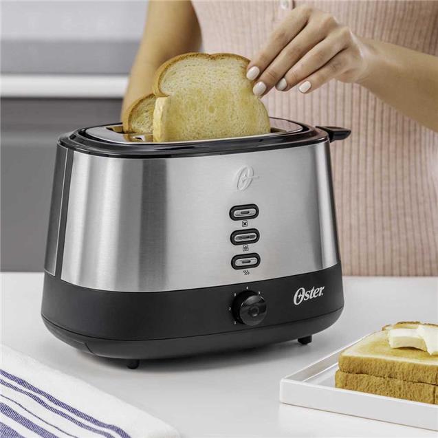 Tostadora Oster Tr500 Inox 2 Panes - Imagen 2