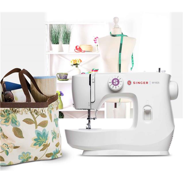 Maquina Singer Recto/Zigzag 6 Puntadas Luz (M1605C) - Imagen 5