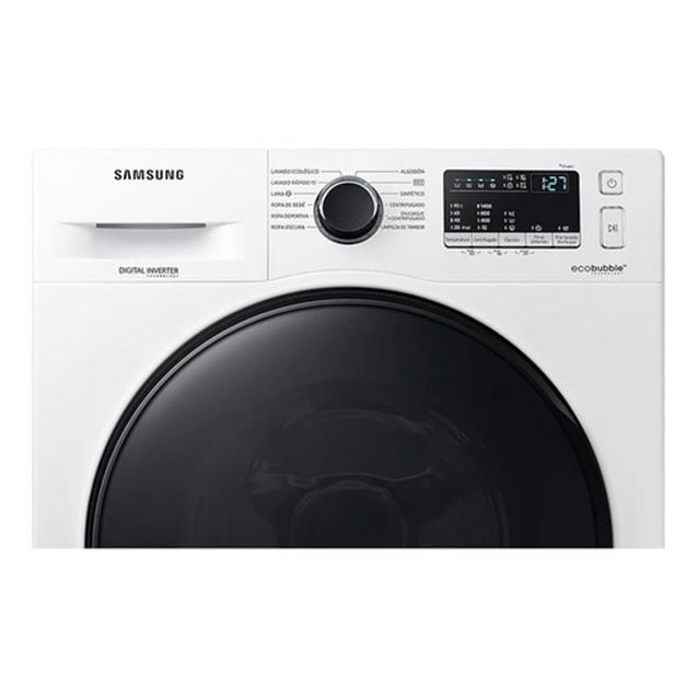 Lavarropas Samsung Carga Frontal Inverter 7 kg 1400 rpm Blanco (WW70AA46BW) - Imagen 2