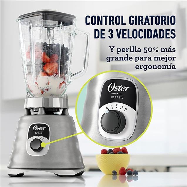 Licuadora Oster 1.25 lts Cromado (4655) - Imagen 5