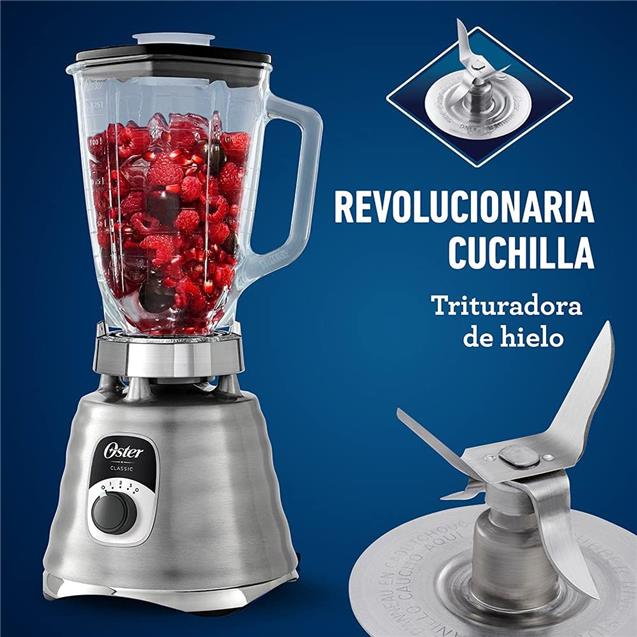 Licuadora Oster 1.25 lts Cromado (4655) - Imagen 6