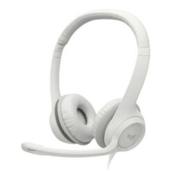 Auriculares. Logitech Confort/Usb White (H390)