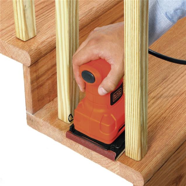 Lijadora B+D Bs200 Palma 200w 1/4 Hoja - Imagen 3