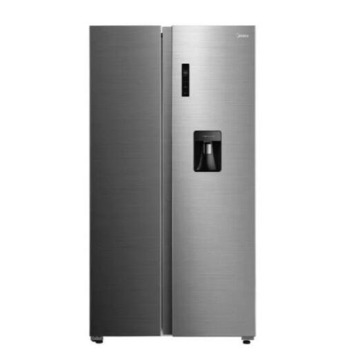 Heladera Midea No Frost Inverter 510 Lts Sbs C/Dispenser Gris (MDRS710)