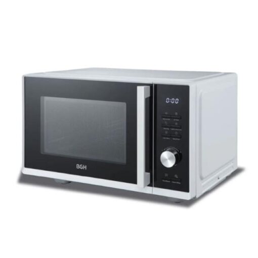 Microondas C/Airfryer Grill Bgh Flat Cook 25 Lts Blanco (B325DFB24)