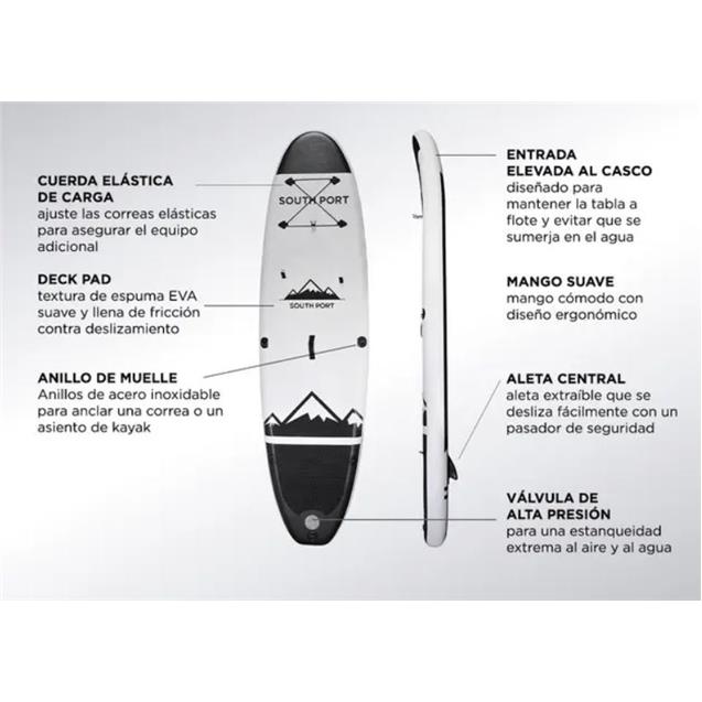Tabla Stand Up Gadnic Bertha Inflable (PBOARD01) - Imagen 3