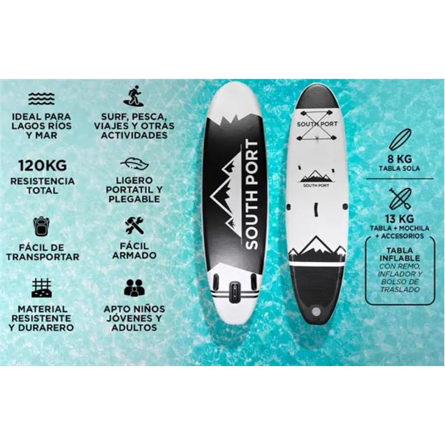 Tabla Stand Up Gadnic Bertha Inflable (PBOARD01) - Imagen 4