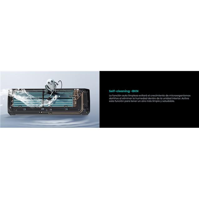 Split Hisense 4700 F/C Inverter Black (AS18UR4SXS) - Imagen 6