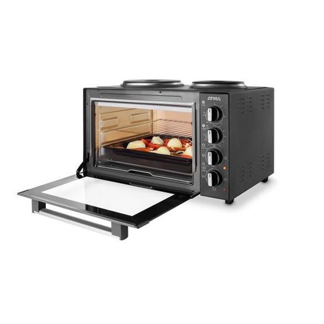 Horno Eléctrico c/ Anafe Atma 30 Lts (HGAB3024PI) - Imagen 4