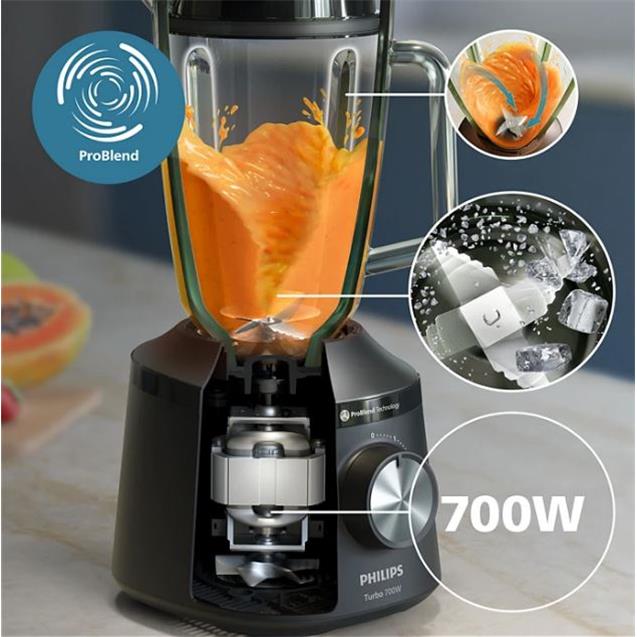 Licuadora Philips Turbo Blender (HR2262/90) - Imagen 2