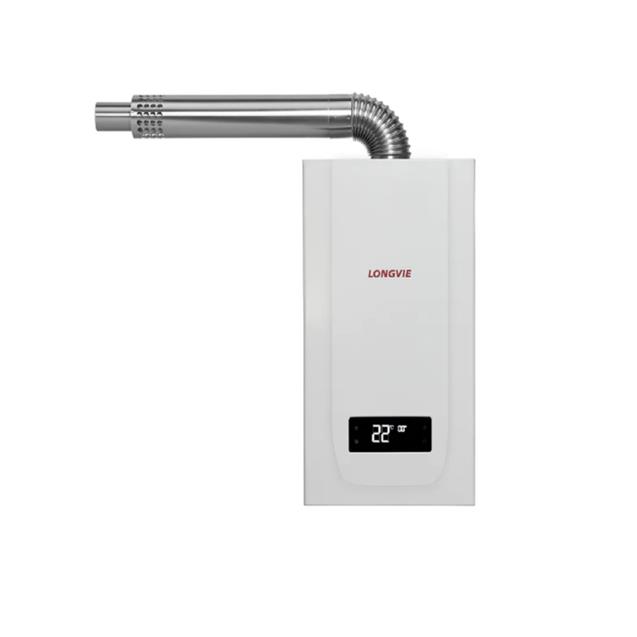 Calefón Longvie Forzado Blanco (CBF15-N T/B) - Imagen 2