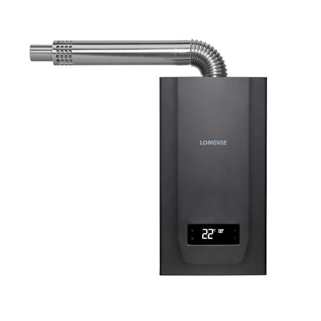 Calefón Longvie Forzado Grafito (CBF15G-N T/B) - Imagen 2