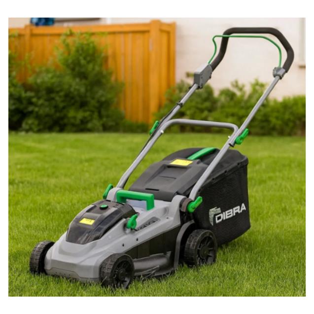 Cortadora De Césped Inalámbrica Dibra C/Bolsa 6 Posiciones. 1000w/2x20v (TT-BLM370) - Imagen 2