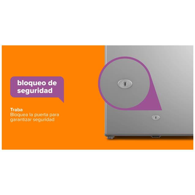 Heladera Gafa Minibar C/Freezer 90 Lts Plateada (HGFM90P) - Imagen 10