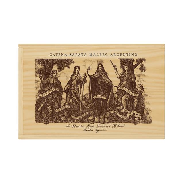 Caja Vino Catena Zapata Malbec Argentino 22 X 6 Unidades 750cc - Imagen 3