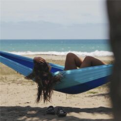 Hamaca Camping Origami Ultraligth Pocket Celeste/Azul