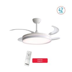 Ventilador Liliana Retráctil Blanco (VTHB603R)