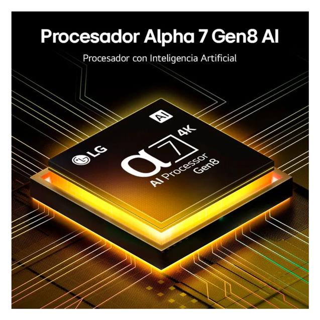 Smart Tv Led LG 43" 4K UHD WEBOS AI ThinQ (43UA8050PSA) - Imagen 6