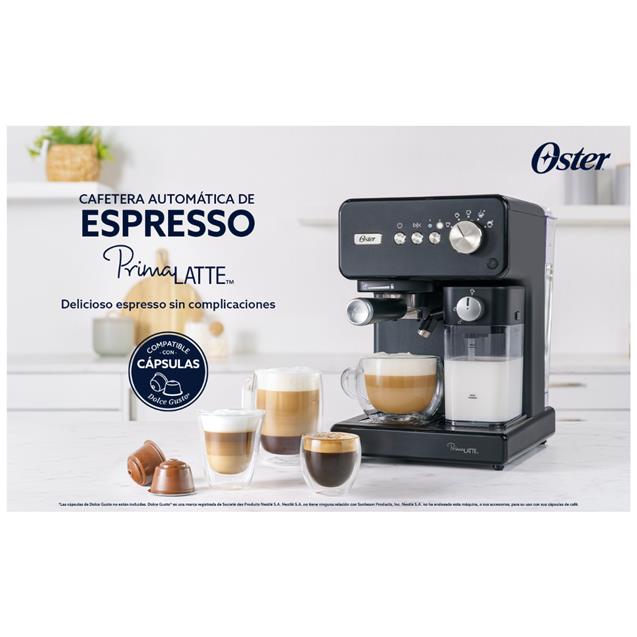 Cafetera Oster Express 15 Bares Black (EM6604BAR) - Imagen 10