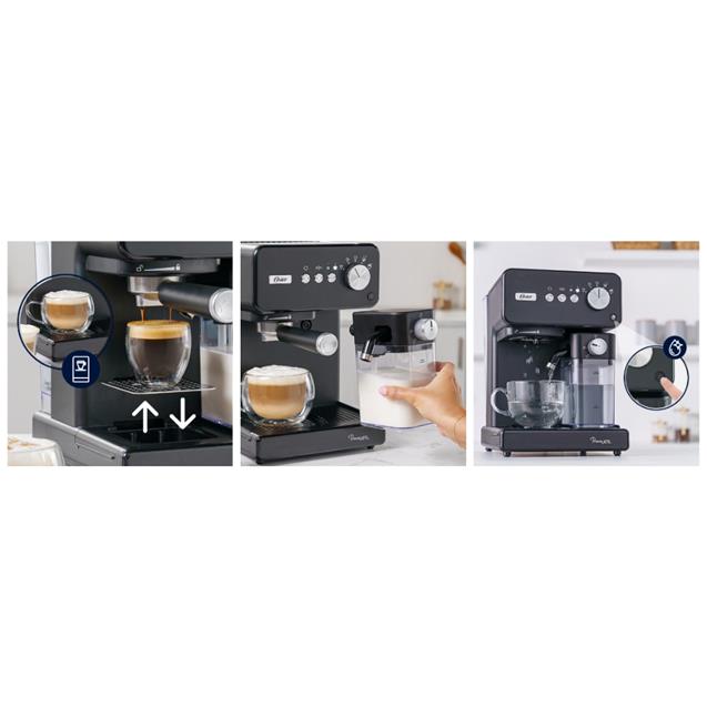 Cafetera Oster Express 15 Bares Black (EM6604BAR) - Imagen 9