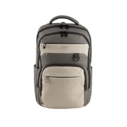 Mochila Elf Portanotebook Impermeable Usb Gris (3723B)