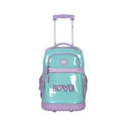 Mochila Elf Con Carro Violeta (6466A)