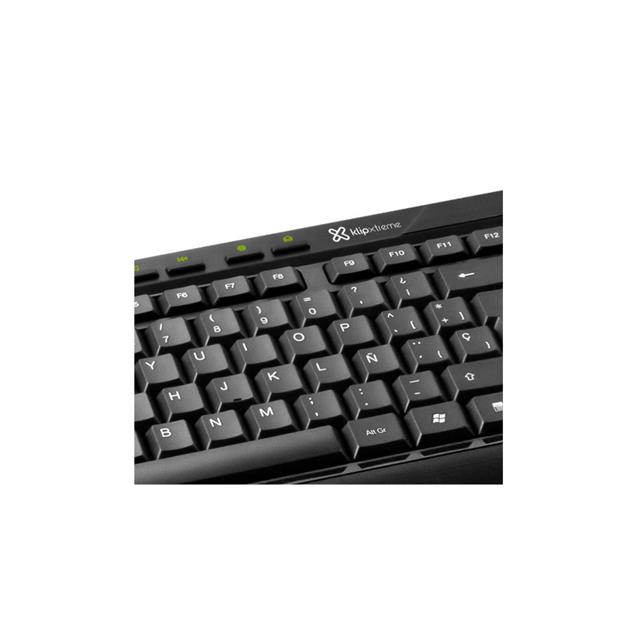 COMBO TECLADO+MOUSE KLIPXTREME KCK-251S C/CABLE - Imagen 2