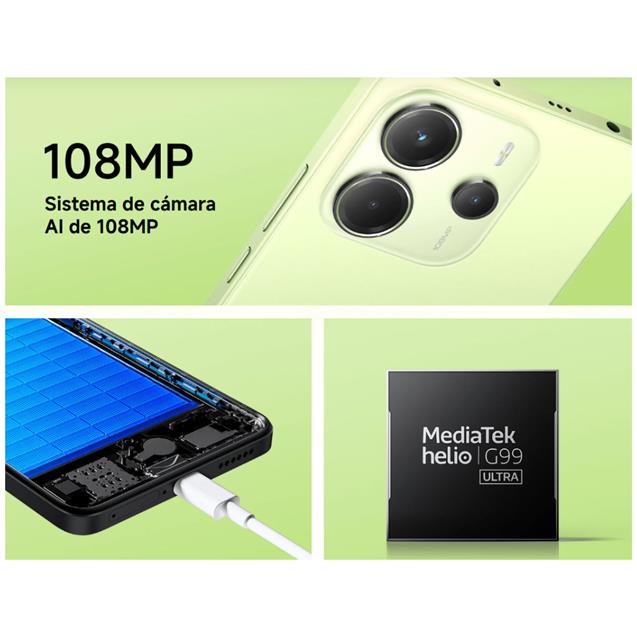 Celular Xiaomi Redmi Note 14 6GB 128GB 4G Ocean Blue - Imagen 9