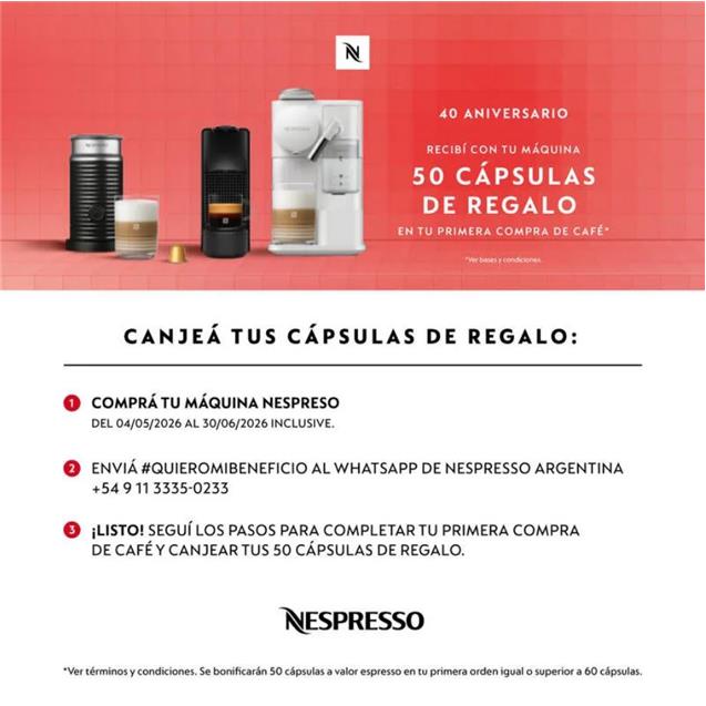 Cafetera Nespresso Citiz Platinum Tit - Imagen 2