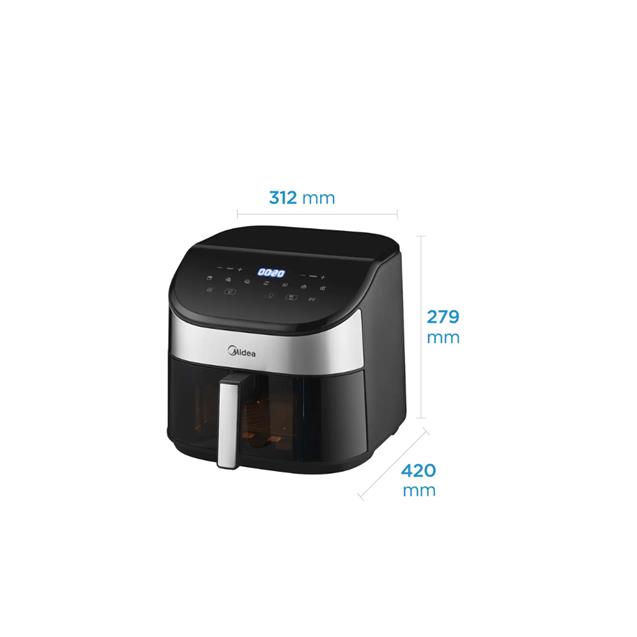 Freidora Midea Digital 6 l Negro (DW60BAR1) - Imagen 6