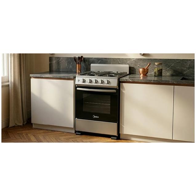 Cocina Multigas Midea 50 cm Gris (MG4P) - Imagen 9