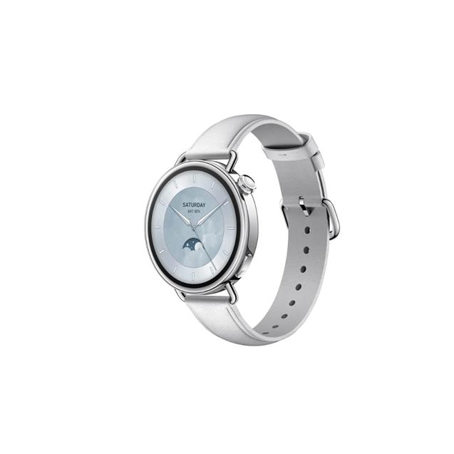 Smartwatch Xiaomi S4 41mm Leather White (BHR07VUGL) - Imagen 2