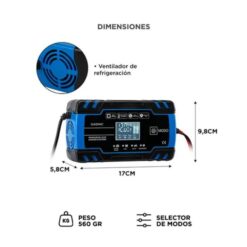 Alternative view of Cargador De Batería Gadnic Automático 12v / 24v (AV000410)