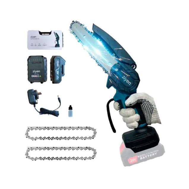 Mini Motosierra Gadnic Ziyen 2 Cadenas/ 2 Bat 20v 1.5ah Estuche (SIER0008) - Imagen 3