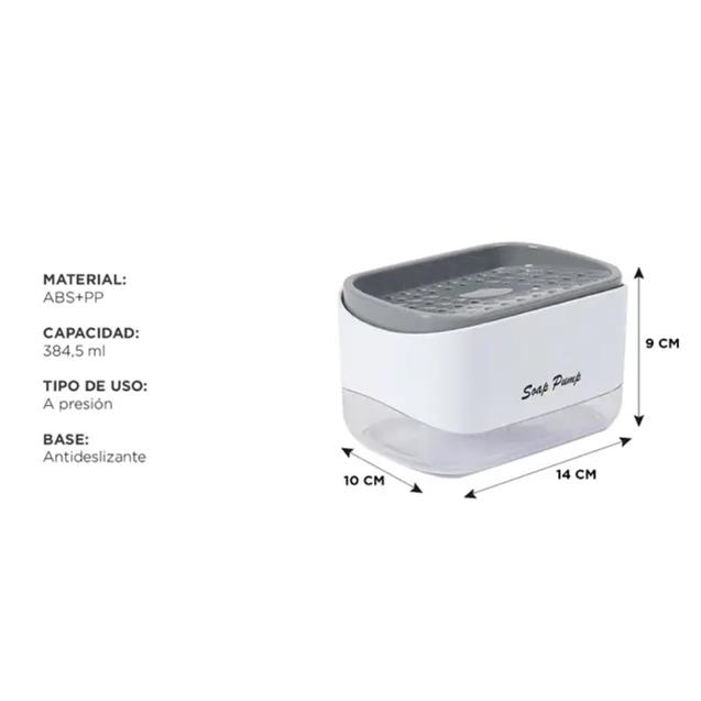 Dispenser De Jabón Gadnic Para Esponjas Cocina (SOAP0001) - Imagen 2
