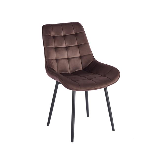 Silla Ego Design tapizada capitone pack x 4 unidades marrón (85917850) - Imagen 2