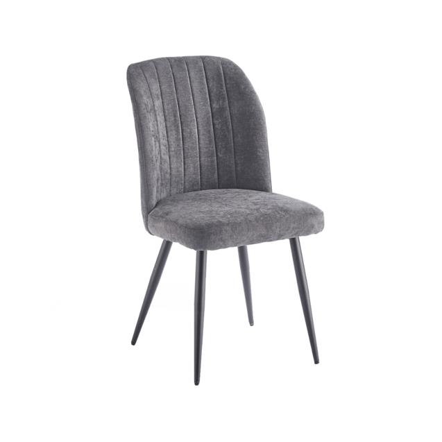 Silla Ego Design tapizada gris pack x 4 unidades (85967207) - Imagen 2