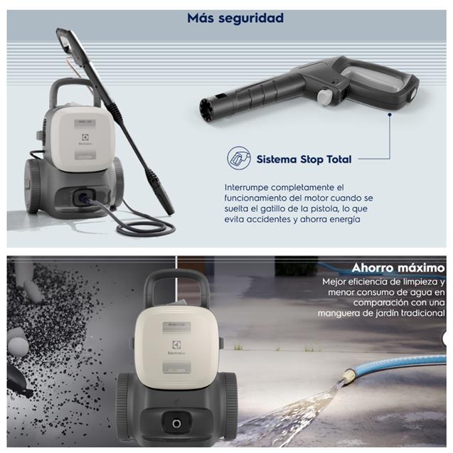 Hidrolavadora Electrolux UltraWash 1800W (UWS2250) - Imagen 7