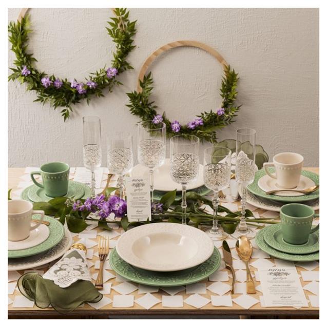 Set Platos Oxford Marfim 30pz (NK80.7301) - Imagen 2