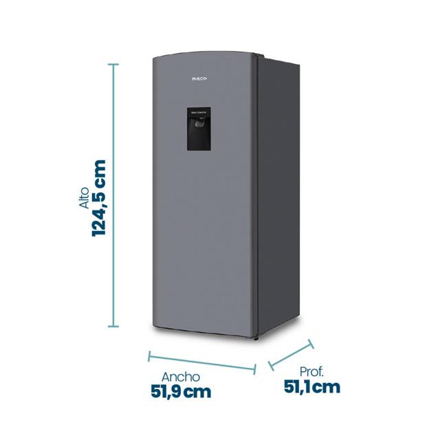 Heladera Philco con Dispenser Plata 185 Lts (PHSD179PD2) - Imagen 4