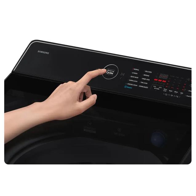 Lavarropas Samsung Carga Superior Digital Inverter 11 kg 700 RPM Negro (WA80F11) - Imagen 10