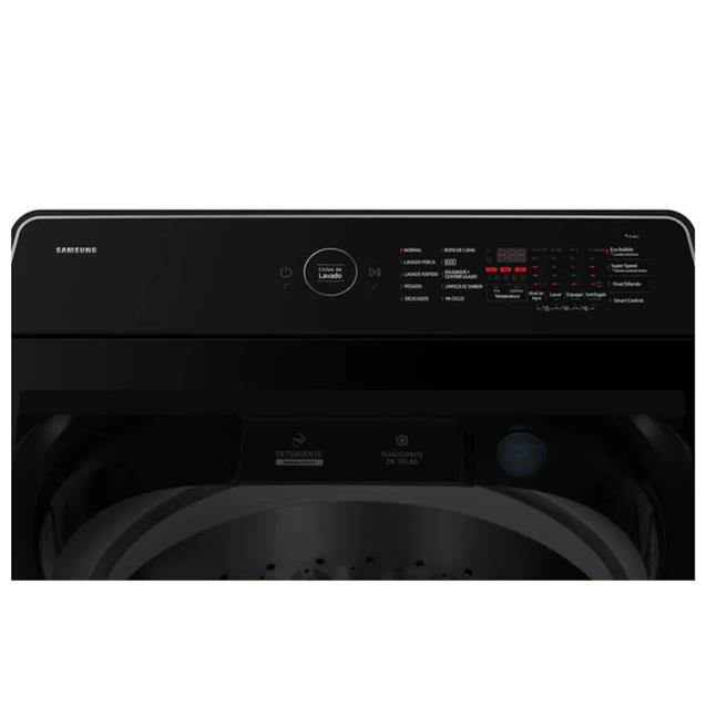 Lavarropas Samsung Carga Superior Digital Inverter 11 kg 700 RPM Negro (WA80F11) - Imagen 8