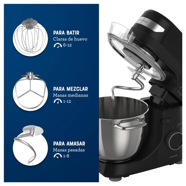 Batidora De Pie Oster 850w 4Lts Negro (FPSTSMPL2B) - Imagen 5