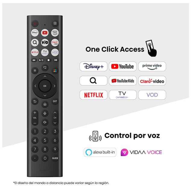 Smart TV QLED Hisense 75" 4K VIDAA (9175Q6QV) - Imagen 6