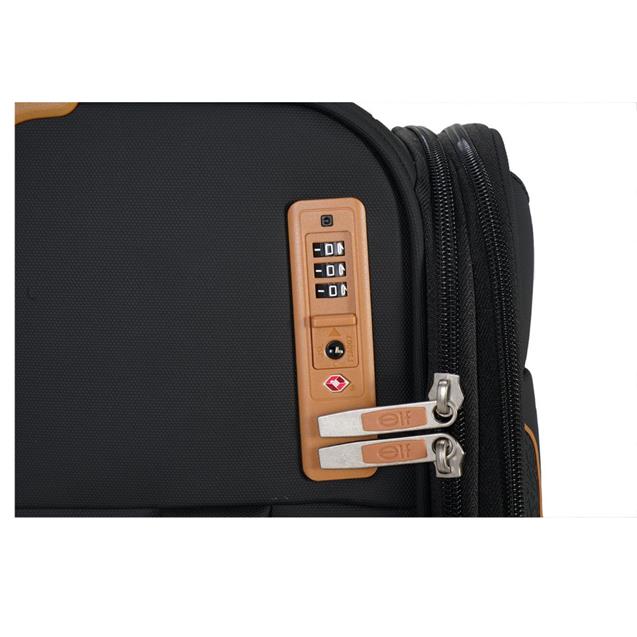 Valija Elf 4 Ruedas TPU 24" Negra (N5300/24) - Imagen 6