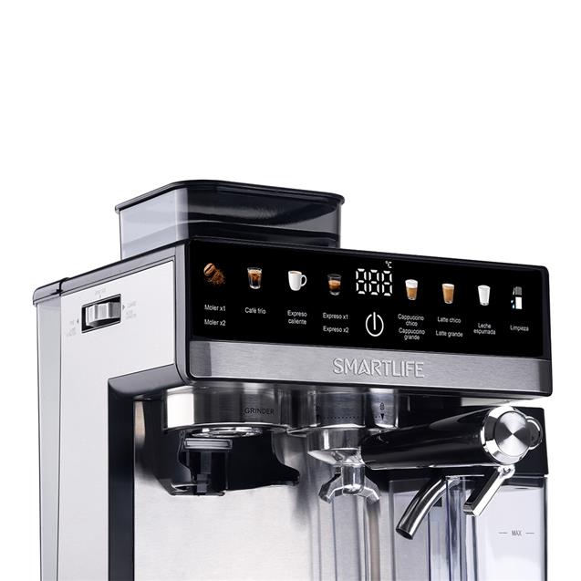 Cafetera Expresso SmartLife Digital Molinillo Lech (ECGDM5750) - Imagen 6