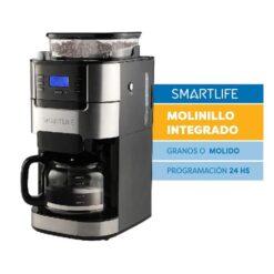 Cafetera de Filtro Smartlife Digital c/molinillo 12 Tazas (CMDG1025)
