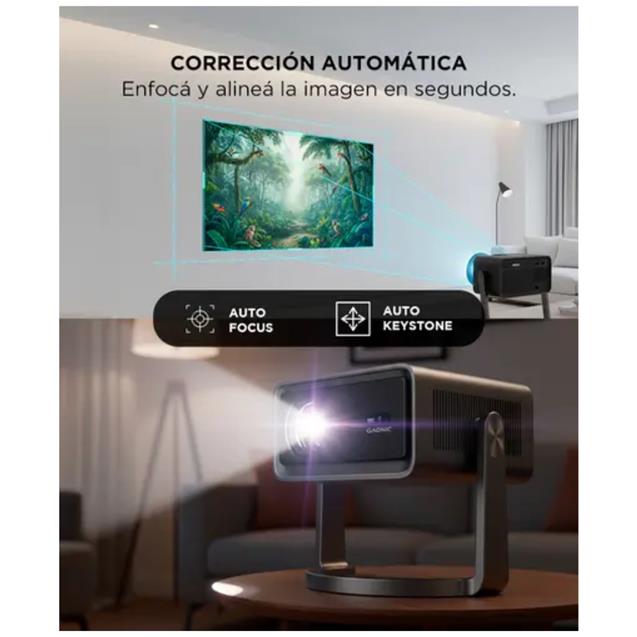 Proyector Gadnic Full HD 10.000 Lumens Android 12 (PROJ330W) - Imagen 5