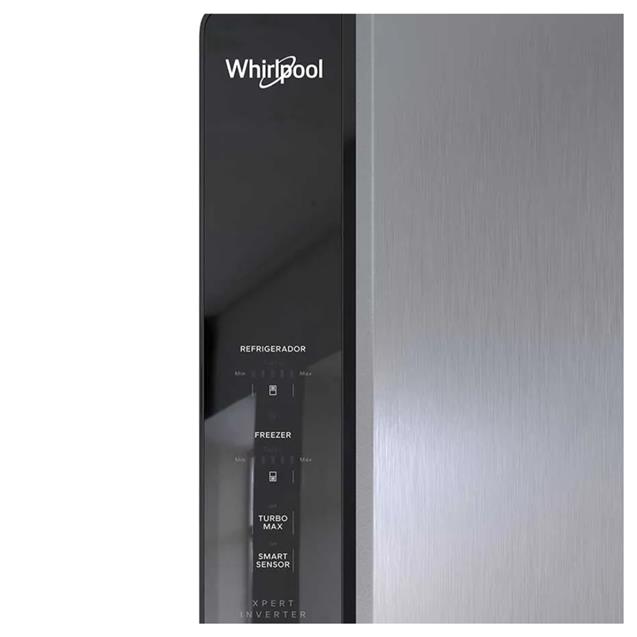 Heladera Whirlpool XpertAI con Freezer No Frost Inverter Plateada 530 L (WRE66AK) - Imagen 5