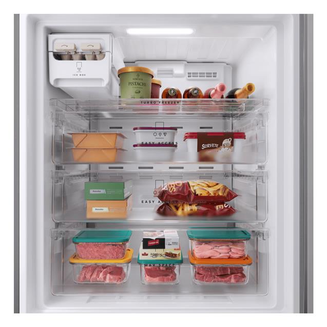 Heladera Whirlpool XpertAI con Freezer No Frost Inverter Plateada 530 L (WRE66AK) - Imagen 8